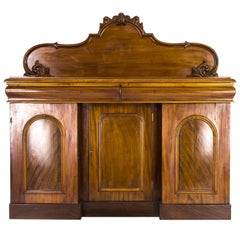 Antique Sideboard Victorian Mahogany Buffet Vintage Chiffonier, B764 4