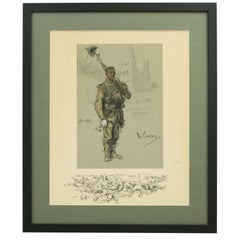 WWI Military Print, Wipers