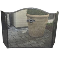 Early 20th Century Iron Firescreen 6