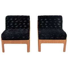 Pair of Armchairs Designed by Isamu Kenmochi, Manufactured in Tendo Mokko, 1960s 3