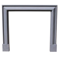 Antique Painted Bolection Fireplace, circa 1920 9