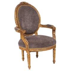19th Century French Louis XVI Style Armchair