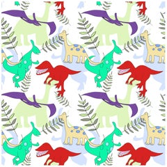 ''Jurassic" Wallpaper from the for the Very Young Collection