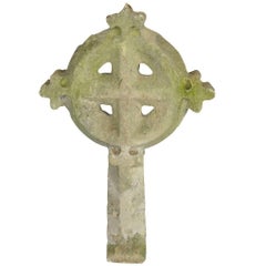 Antique 17th Century Celtic Stone Cross