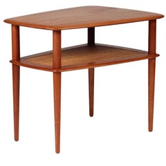 Mid Century Modern Teak End or Side Table by Peter Hvidt 