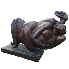 Large Oil Rubbed Bronze Sculpture