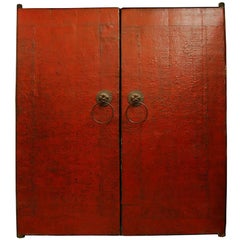 Pair of Monumental Chinese Courtyard Doors