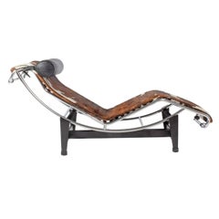 LC4 Chaise Longue Designed by Le Corbusier, Perriand Jeanneret Made by Cassina
