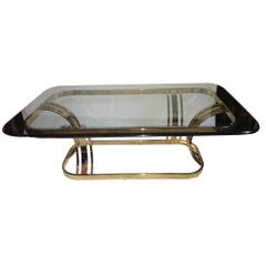 Vintage Moderne Gilt Coffee Table 