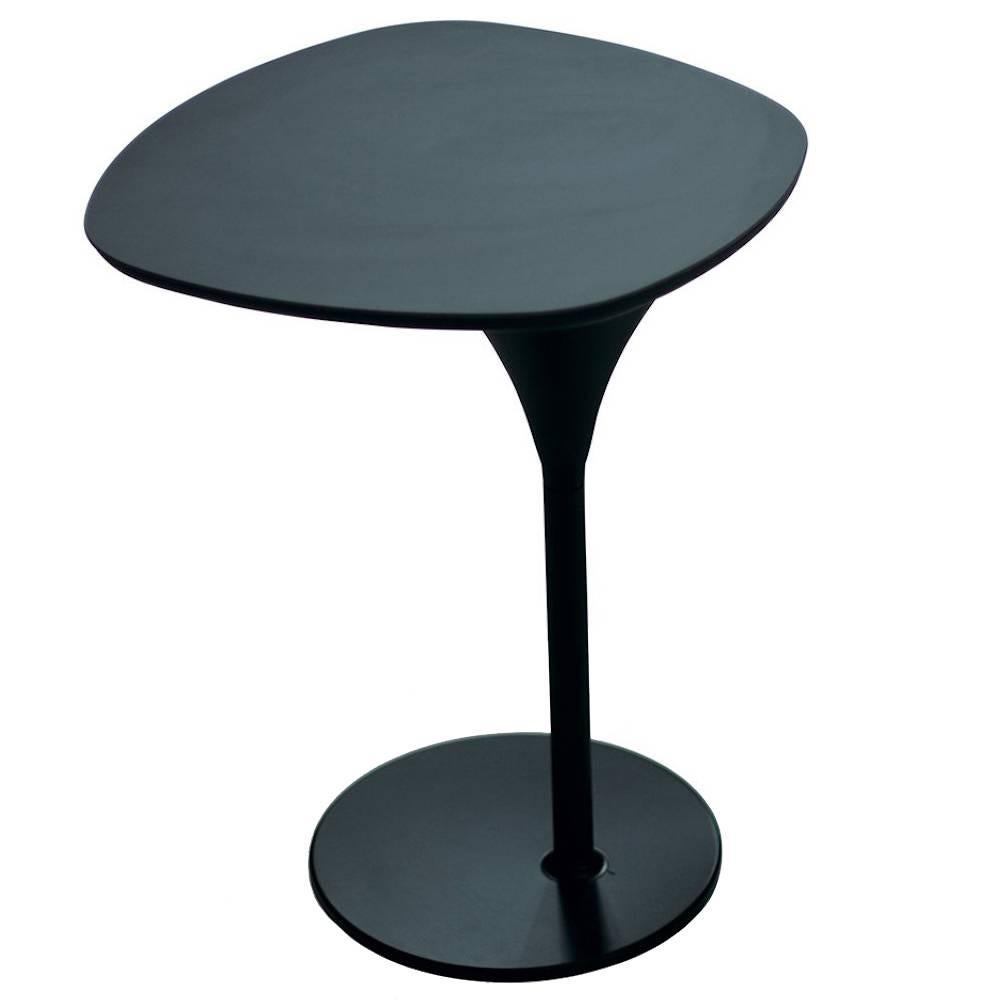 Moroso Bloomy Side Table in Black or White by Patricia Urquiola in Laminam For Sale