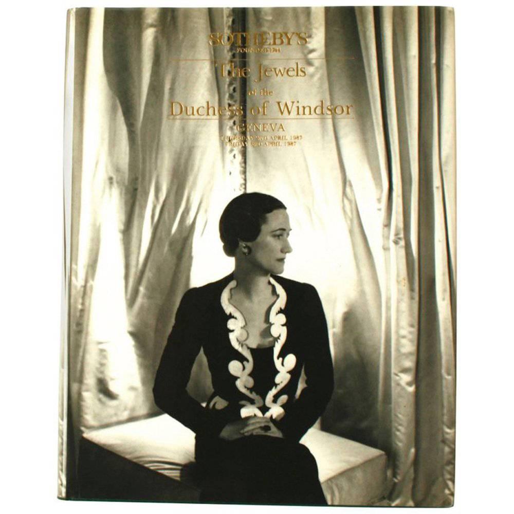Sotheby's the Jewels of the Duchess of Windsor, Auction Catalog, 1987