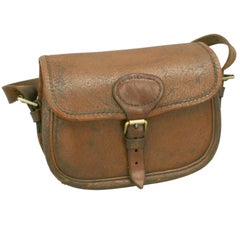 Vintage Leather Payne Galwey Cartridge Bag