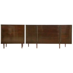Set of Edward Wormley Dressers 12