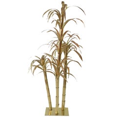 Luxury Vintage Decorative Brass Palm, 1970s
