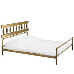 Luciano Frigerio Italian Brass Bedframe