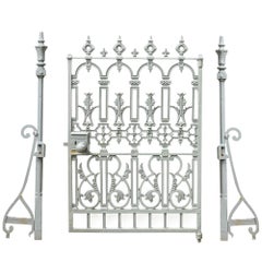 19th Century ‘W.A Baker & Company’ Cast Iron Gate