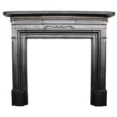 Late 19th Century Victorian Cast Iron Fireplace Surround