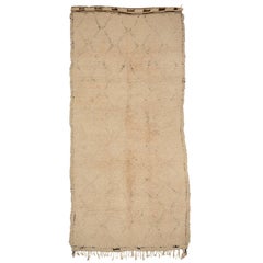 Vintage Beni Ouarain Moroccan Rug 3