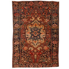 Antique 19th Century Persian Sarouk Rug