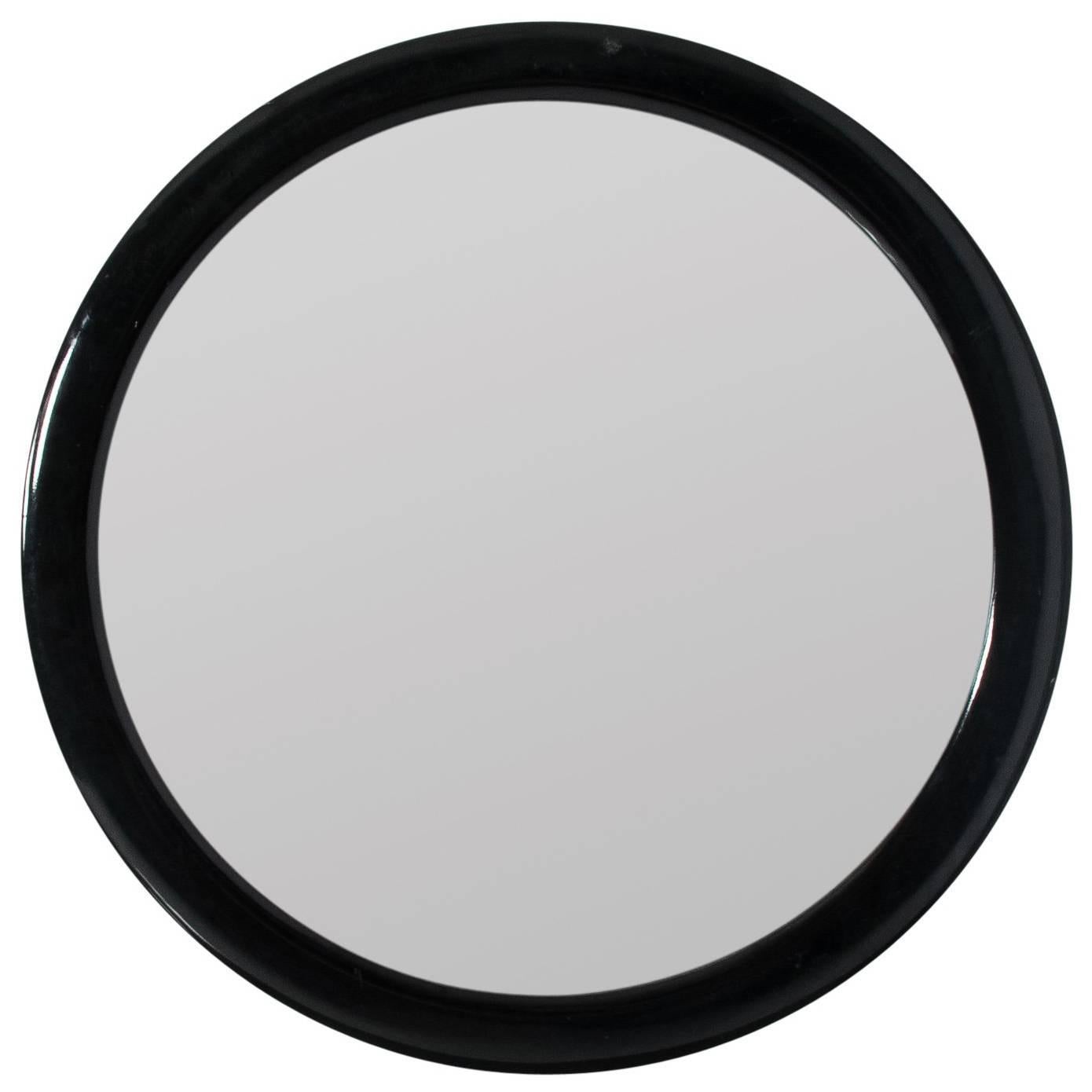 Midcentury Round Mirror