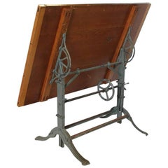 Vintage 1930s American Architect Drafting Table