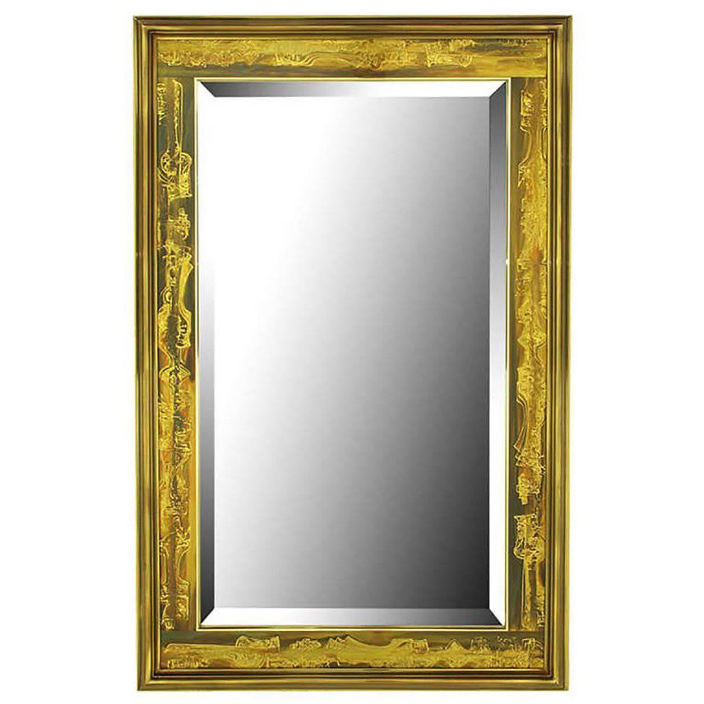 Mastercraft Bernhard Rohne Acid-Etched Frame Bevelled Mirror