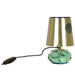 Rare Glass 2228 Table Lamp by Max Ingrand for Fontana Arte, 1965