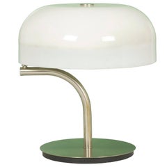 Plastic & Nickel Adjustable Table Lamp by Giotto Stoppino for Valenti Luce, 1970