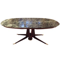 Mid-Century Modern Italian Dining Table Guglielmo Ulrich Style, 1950s