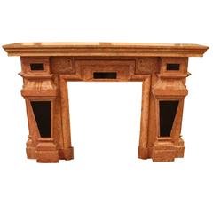 17th Century French Marble Mantel 5