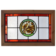 English Art Glass Window