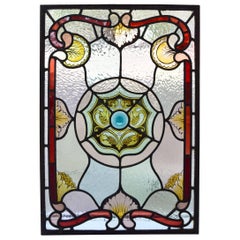 English Art Glass Window