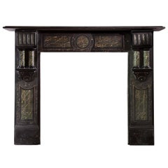 Late Victorian Welsh Slate Mantel 'VIC-ZC53'