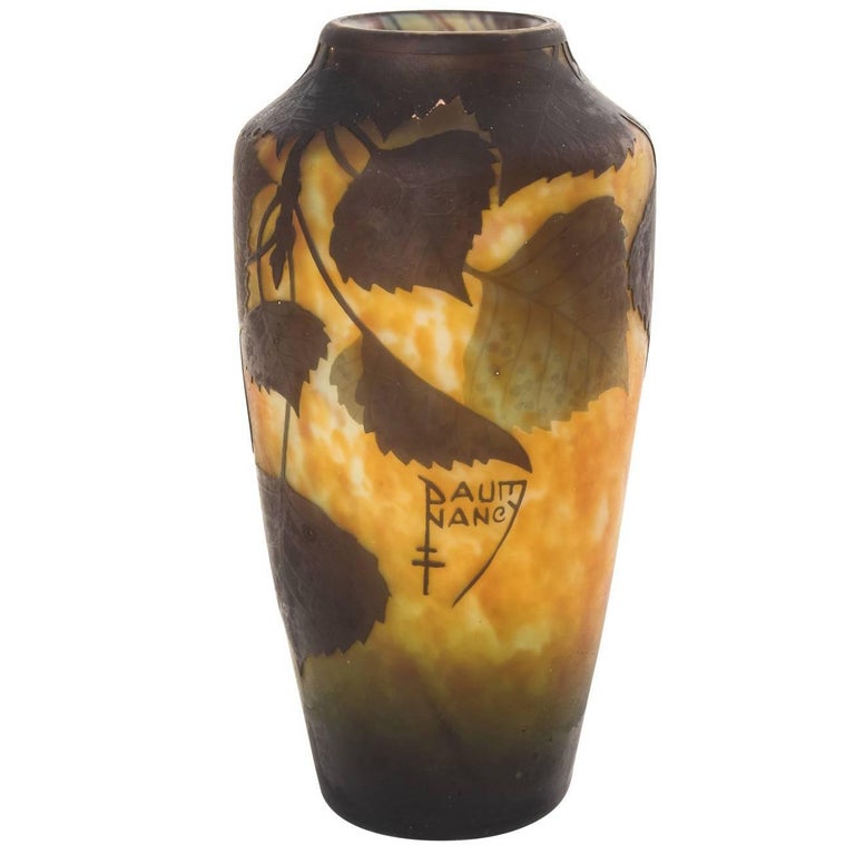 Decorative Art Glass Vase For Sale at 1stdibs