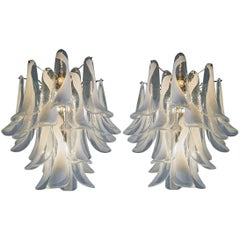 Pair of Charming Murano Chandelier, 1970s