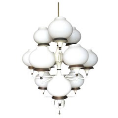 Vintage Sputnik 'Tulipan' Chandelier by Hans-Agne Jakobsson, Sweden, 1950s