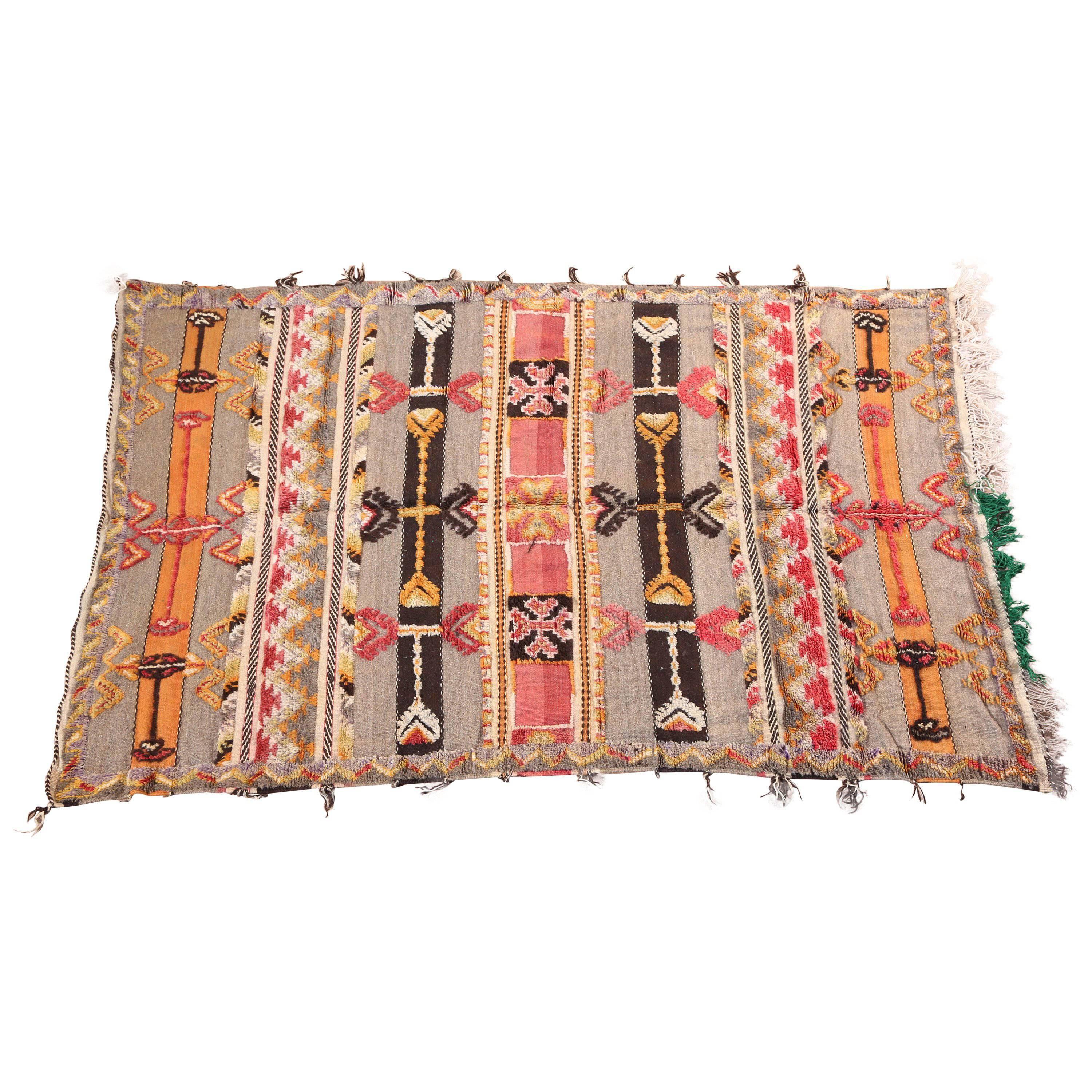 Moroccan Tribal Berber Vintage Rug