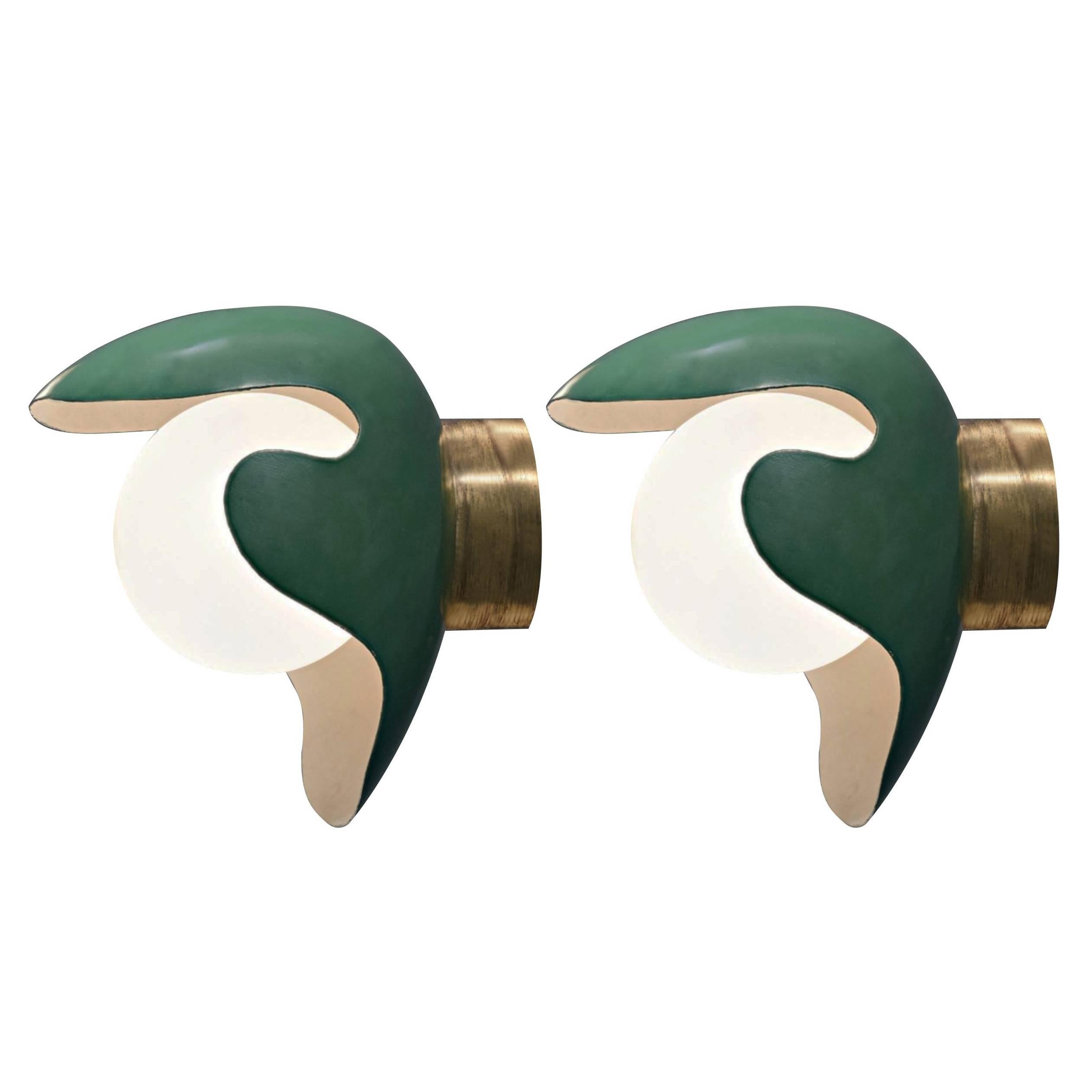 Pair of Palle Suenson Sconces Designed for Aarhus Oil Factory A/S Canteen For Sale
