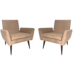 Pair of Midcentury Structural Lounge Chairs in the Manner of Paul McCobb