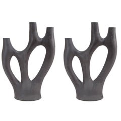 Stone Candelabras
