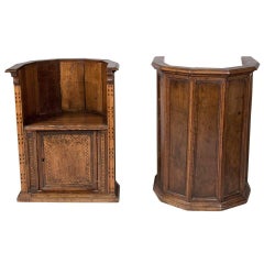 Later 16th to Early 17th Century Italian Renaissance Walnut Chairs