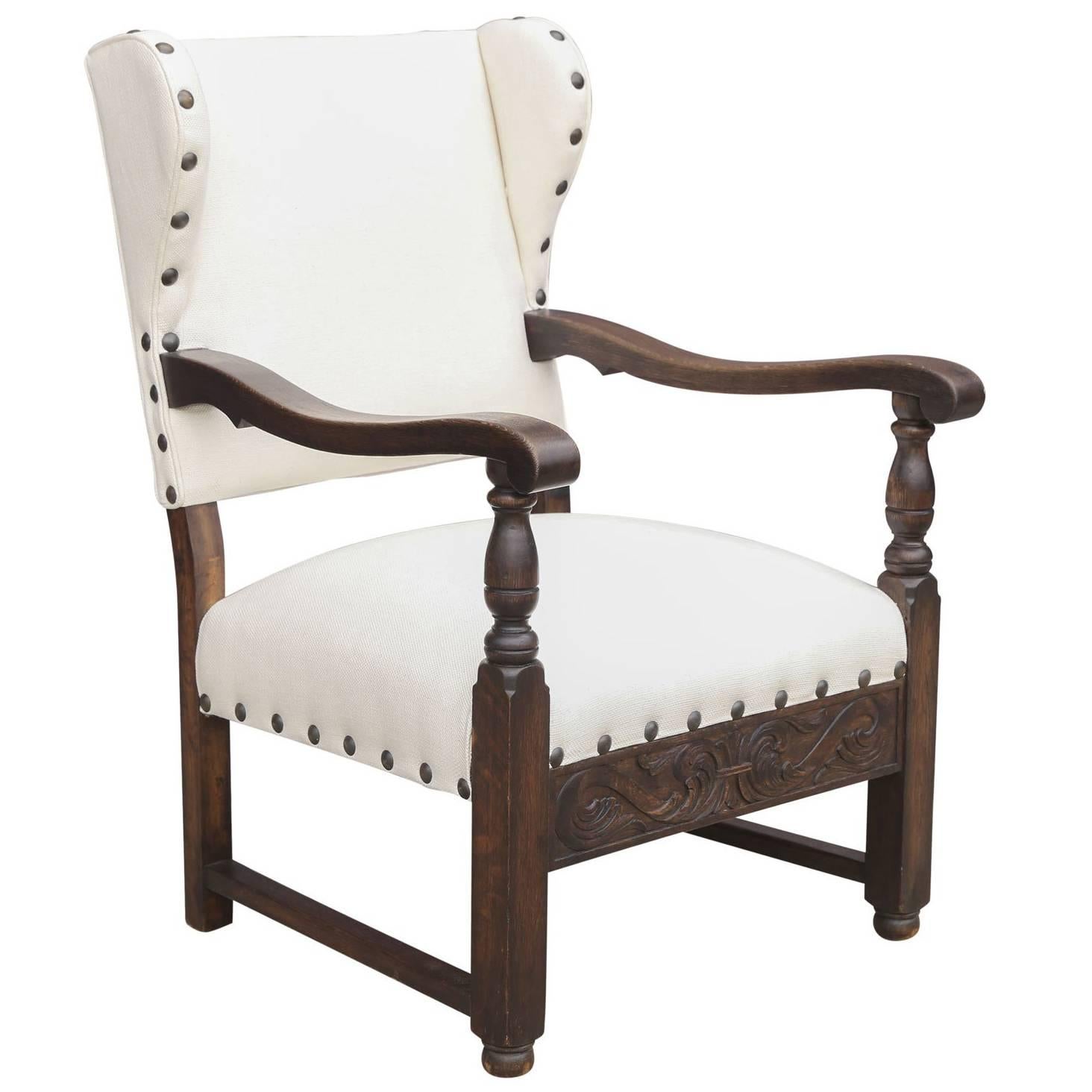 19th Century French Wingback