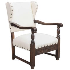 19th Century French Wingback