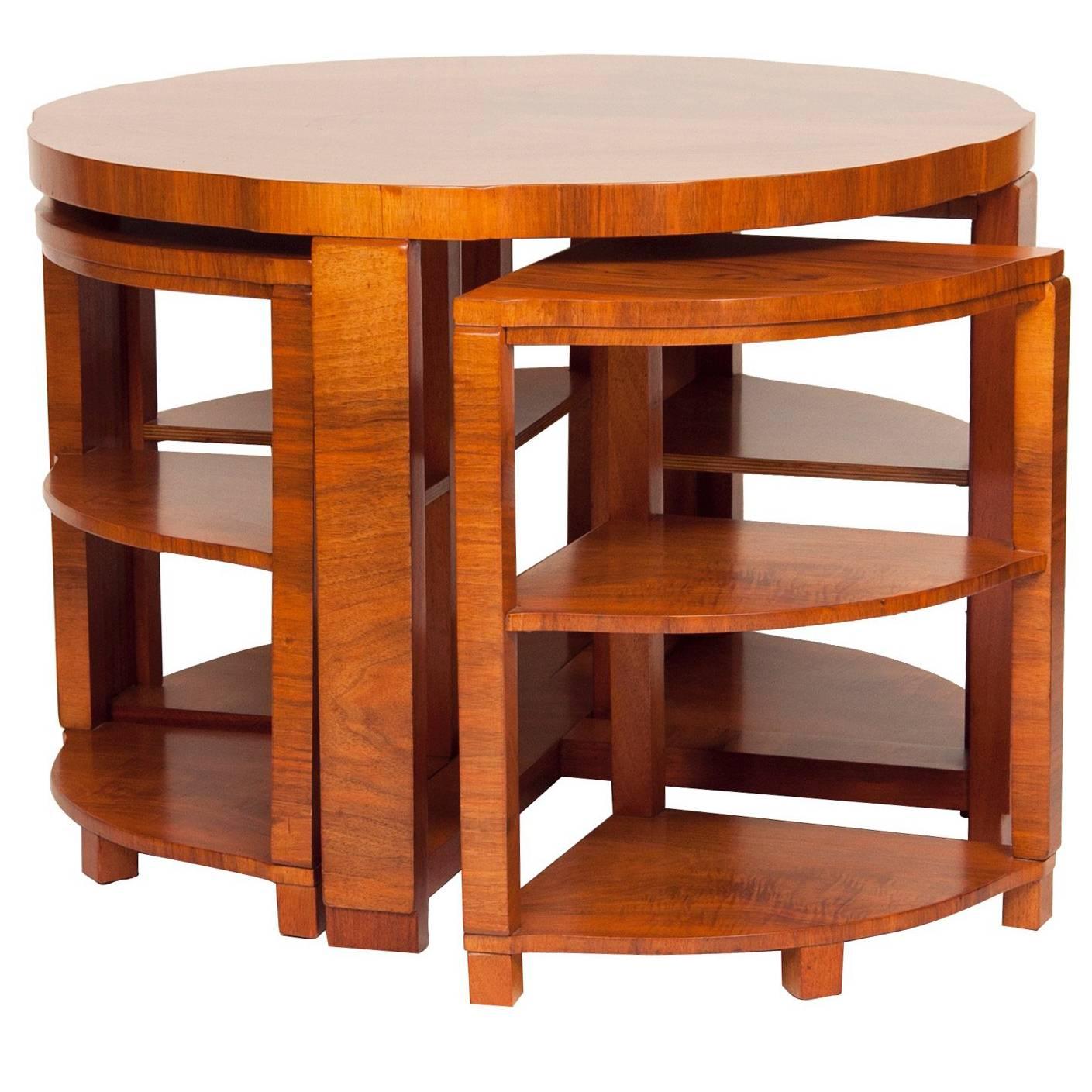 Art Deco Nest of Tables by Harry and Lou Epstein