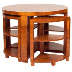 Vintage Art Deco Nest of Tables by Harry and Lou Epstein