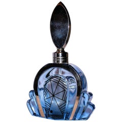 Vintage 1930s Stunning Art Deco Perfume Bottle