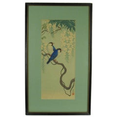 Ohara Koson Two Birds Color Woodblock Print