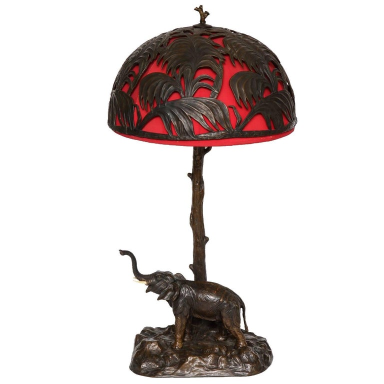 Elephant Lamp For Sale at 1stdibs