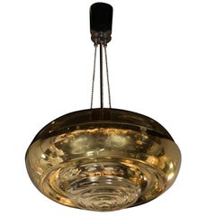 Mid-Century Modern Cylindrical Pendant in Glass and Brass by Peill
Pulitzer Mid-Century Modern Cylindrical Pendant in Glass and Brass by Peill
Pulitzer