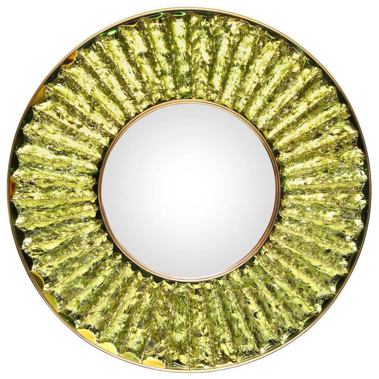 Ghiró Studio mirror, new, offered by Donzella Ltd.